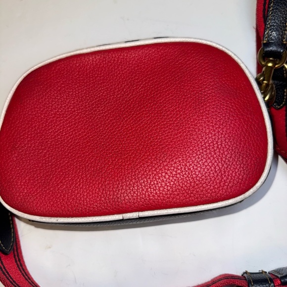 Coach Red and Black Crossbody Bag Mickey Mouse - Picture 6 of 12